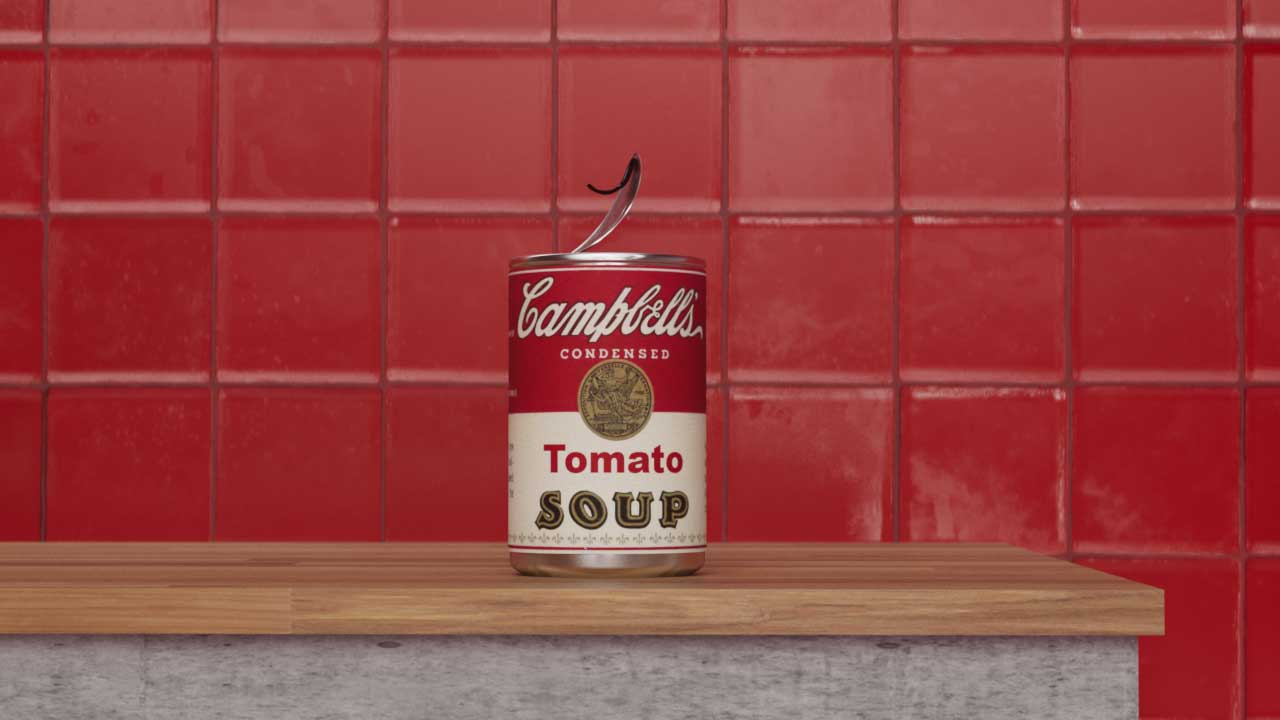 A Campbell's Soup Can
